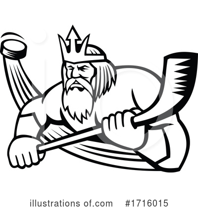 Poseidon Clipart #1716015 by patrimonio