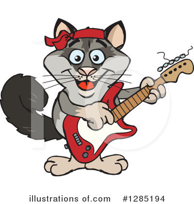 Possum Clipart #1285194 by Dennis Holmes Designs