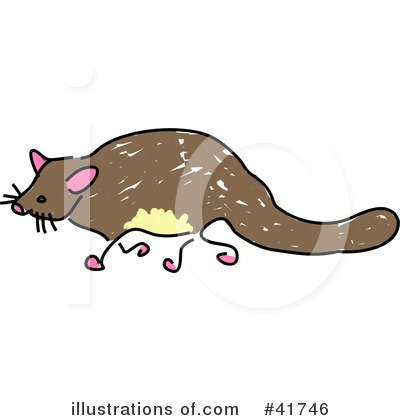 Royalty-Free (RF) Possum Clipart Illustration by Prawny - Stock Sample #41746