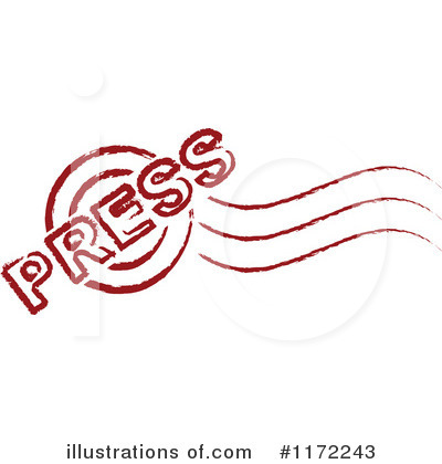 Royalty-Free (RF) Postmark Clipart Illustration by Andrei Marincas - Stock Sample #1172243