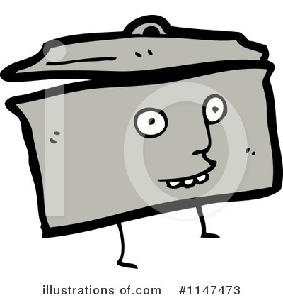 Royalty-Free (RF) Pot Clipart Illustration by lineartestpilot - Stock Sample #1147473