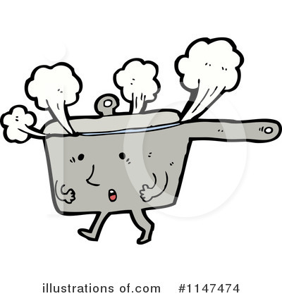 Royalty-Free (RF) Pot Clipart Illustration by lineartestpilot - Stock Sample #1147474