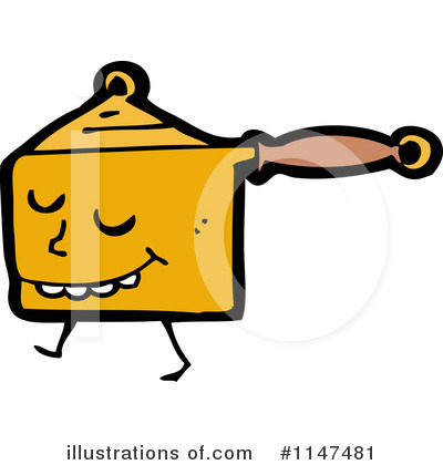 Royalty-Free (RF) Pot Clipart Illustration by lineartestpilot - Stock Sample #1147481