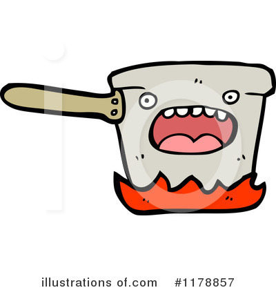 Royalty-Free (RF) Pot Clipart Illustration by lineartestpilot - Stock Sample #1178857