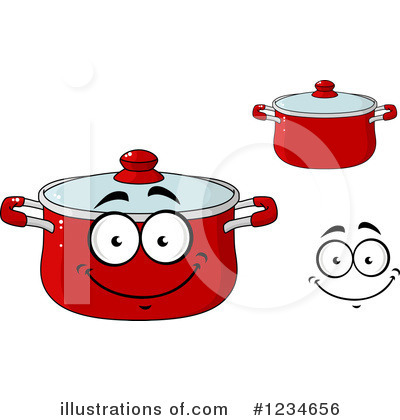 Dutch Oven Clipart #1234656 by Vector Tradition SM