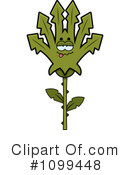 Pot Leaf Clipart #1099448 by Cory Thoman