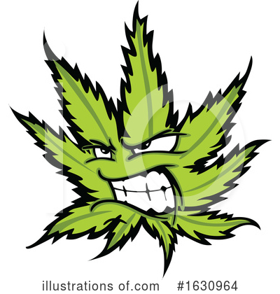 Royalty-Free (RF) Pot Leaf Clipart Illustration by Chromaco - Stock Sample #1630964