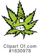 Pot Leaf Clipart #1630978 by Chromaco