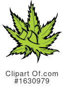 Pot Leaf Clipart #1630979 by Chromaco
