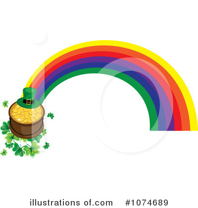 Pot Of Gold Clipart #1074689 by Pams Clipart