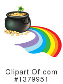 Pot Of Gold Clipart #1379951 by Graphics RF