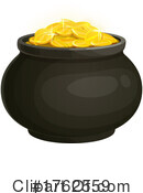 Pot Of Gold Clipart #1762559 by Vector Tradition SM