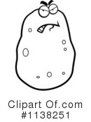 Potato Clipart #1138251 by Cory Thoman