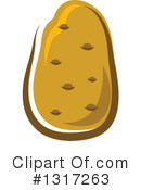 Potato Clipart #1317263 by Vector Tradition SM
