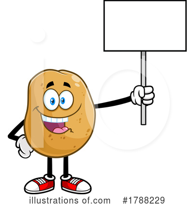 Potato Clipart #1788229 by Hit Toon