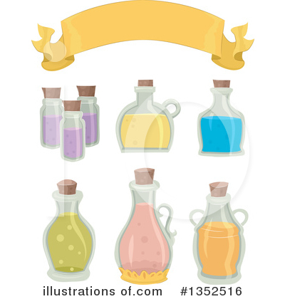 Royalty-Free (RF) Potion Clipart Illustration by BNP Design Studio - Stock Sample #1352516