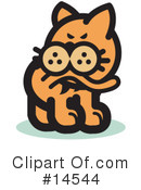 Pounce Cat Clipart #14544 by Andy Nortnik