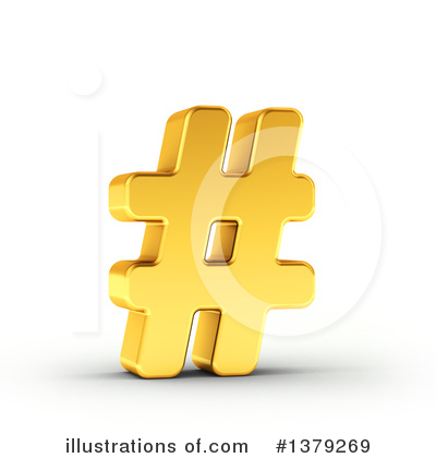 Royalty-Free (RF) Pound Sign Clipart Illustration by stockillustrations - Stock Sample #1379269