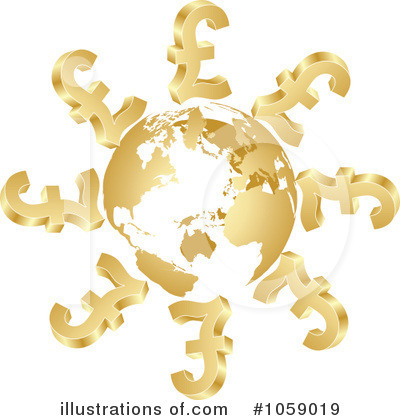 Royalty-Free (RF) Pound Symbol Clipart Illustration by Andrei Marincas - Stock Sample #1059019