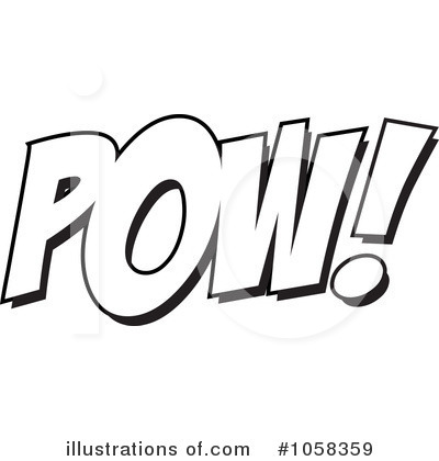 Pow Clipart #1058359 by toonaday