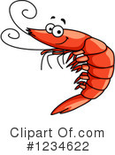 Prawn Clipart #1234622 by Vector Tradition SM