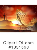 Prayer Clipart #1331698 by AtStockIllustration