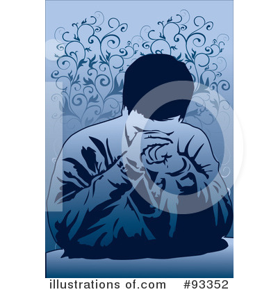 Royalty-Free (RF) Prayer Clipart Illustration by mayawizard101 - Stock Sample #93352