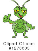 Praying Mantis Clipart #1278603 by Dennis Holmes Designs