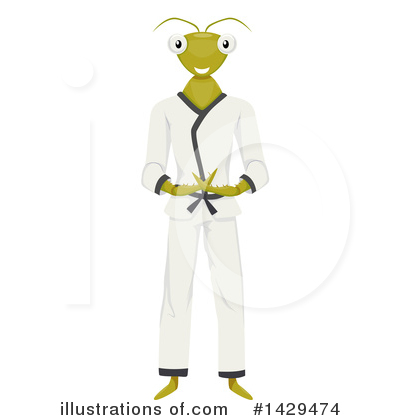 Karate Clipart #1429474 by BNP Design Studio