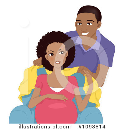 Royalty-Free (RF) Pregnancy Clipart Illustration by BNP Design Studio - Stock Sample #1098814