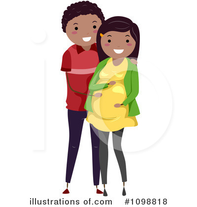 Royalty-Free (RF) Pregnancy Clipart Illustration by BNP Design Studio - Stock Sample #1098818