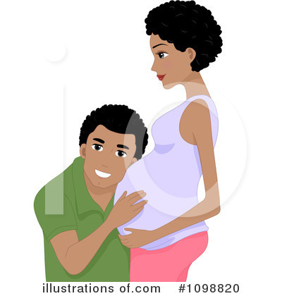 Royalty-Free (RF) Pregnancy Clipart Illustration by BNP Design Studio - Stock Sample #1098820