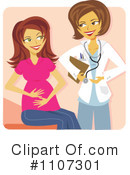 Pregnancy Clipart #1107301 by Amanda Kate