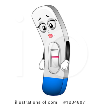 Royalty-Free (RF) Pregnancy Test Clipart Illustration by BNP Design Studio - Stock Sample #1234807