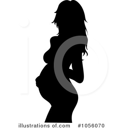 Pregnant Clipart #1056070 by Pams Clipart