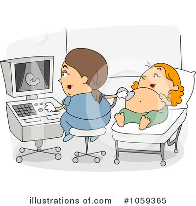 Royalty-Free (RF) Pregnant Clipart Illustration by BNP Design Studio - Stock Sample #1059365