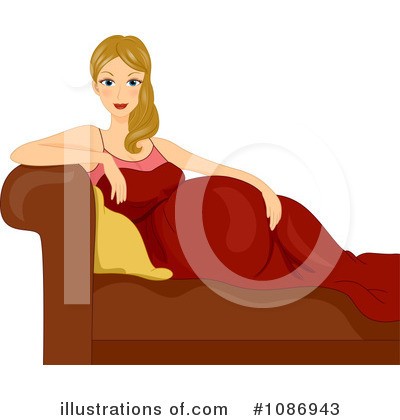 Royalty-Free (RF) Pregnant Clipart Illustration by BNP Design Studio - Stock Sample #1086943