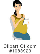 Pregnant Clipart #1088929 by BNP Design Studio