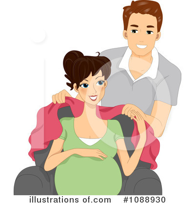 Royalty-Free (RF) Pregnant Clipart Illustration by BNP Design Studio - Stock Sample #1088930
