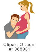 Pregnant Clipart #1088931 by BNP Design Studio