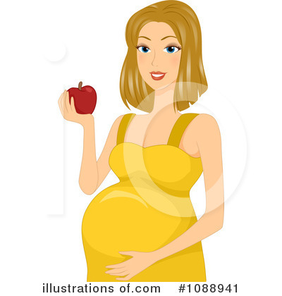 Royalty-Free (RF) Pregnant Clipart Illustration by BNP Design Studio - Stock Sample #1088941