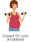 Pregnant Clipart #1088945 by BNP Design Studio