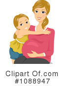 Pregnant Clipart #1088947 by BNP Design Studio