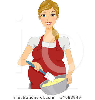 Royalty-Free (RF) Pregnant Clipart Illustration by BNP Design Studio - Stock Sample #1088949