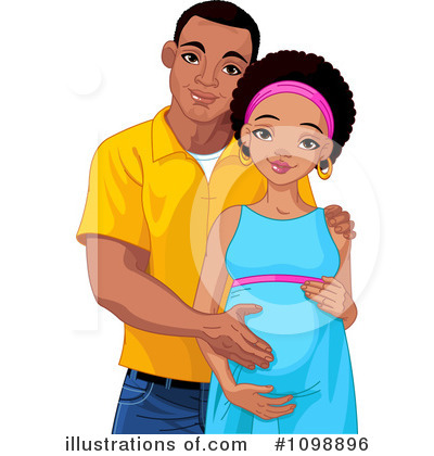 Pregnant Woman Clipart #1098896 by Pushkin