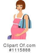Pregnant Clipart #1115888 by BNP Design Studio