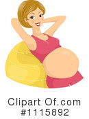 Pregnant Clipart #1115892 by BNP Design Studio