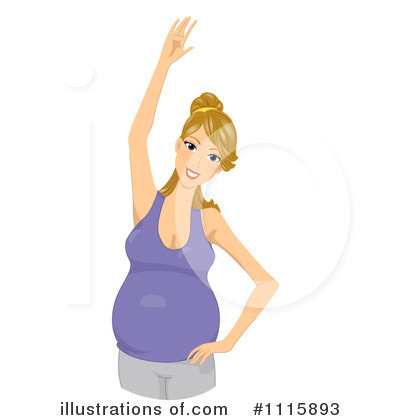 Royalty-Free (RF) Pregnant Clipart Illustration by BNP Design Studio - Stock Sample #1115893