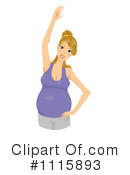 Pregnant Clipart #1115893 by BNP Design Studio