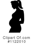 Pregnant Clipart #1122010 by Pams Clipart